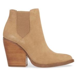 BP Lex Bootie Beige Suede Size 7.5